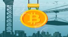 Цена биткоина выросла до уровня выше $33 000